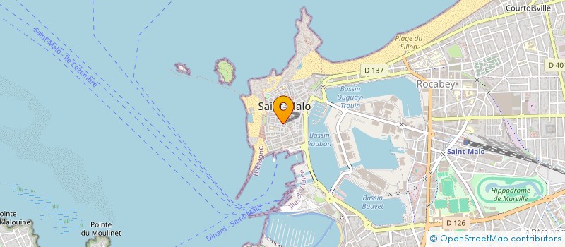 localisation de l'entreprise KERIEL S  SAINT-MALO