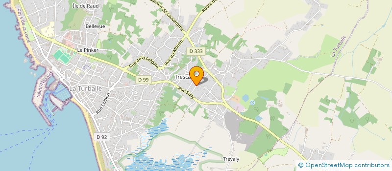 localisation de l'entreprise KERIGAN  LA TURBALLE