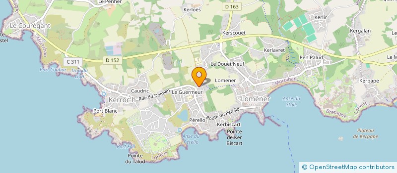 localisation de l'entreprise KERIMAT à PLOEMEUR