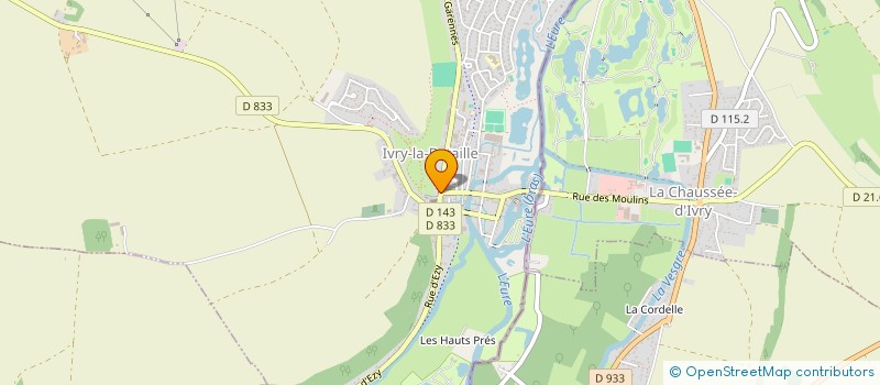 localisation de l'entreprise KERIMMO à IVRY-LA-BATAILLE