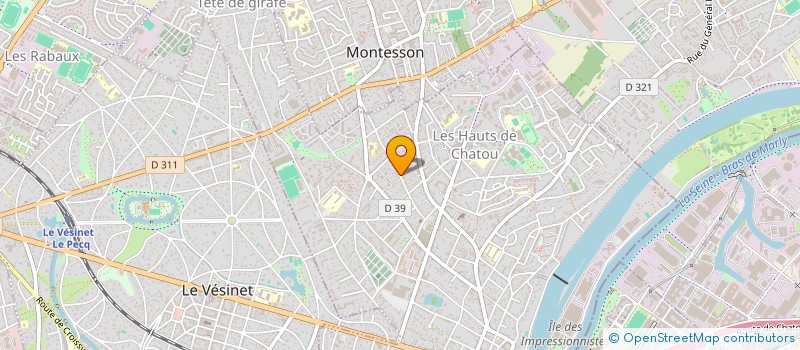 localisation de l'entreprise KERIMMO  CHATOU