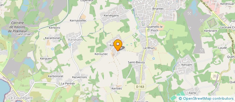 localisation de l'entreprise KERIMO  PLOEMEUR