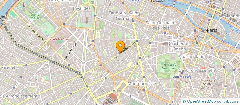 localisation de l'entreprise KERING BEAUTE DISTRIBUTION  PARIS