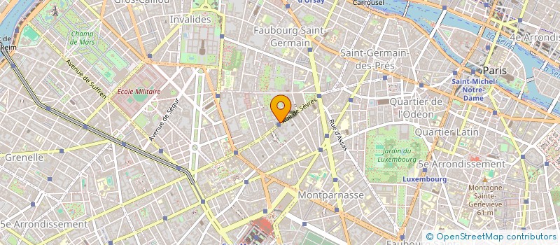 localisation de l'entreprise KERING BEAUTE SAS  PARIS