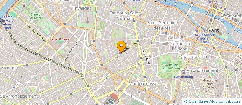 localisation de l'entreprise KERING FINANCE  PARIS