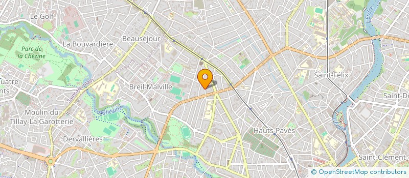 localisation de l'entreprise KERINIS CONSEIL à NANTES