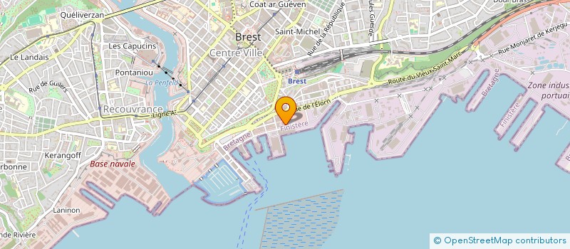localisation de l'entreprise KERIONOC à BREST