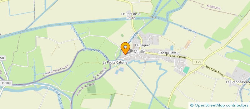 localisation de l'entreprise KERISEL & ASSOCIES à MAILLE