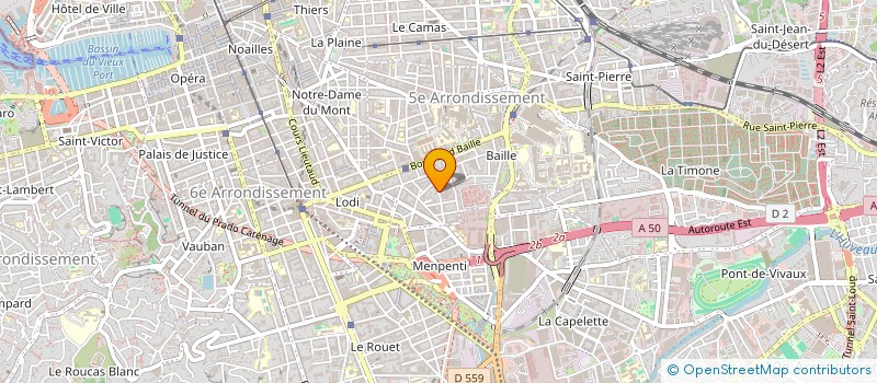 localisation de l'entreprise KERISYS à MARSEILLE