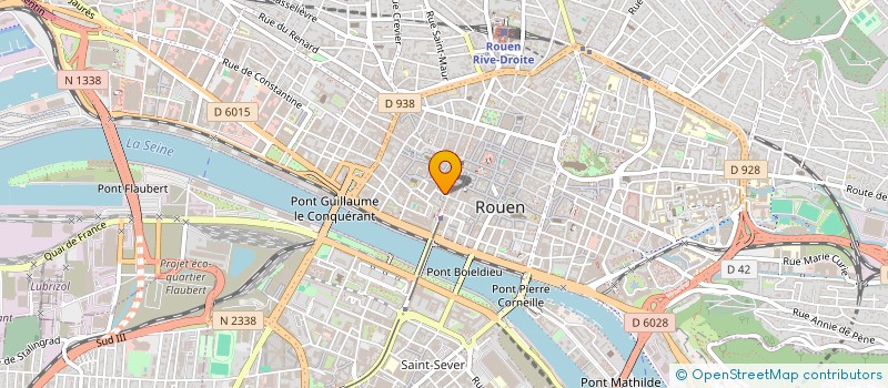 localisation de l'entreprise KERIV CONSEIL à ROUEN