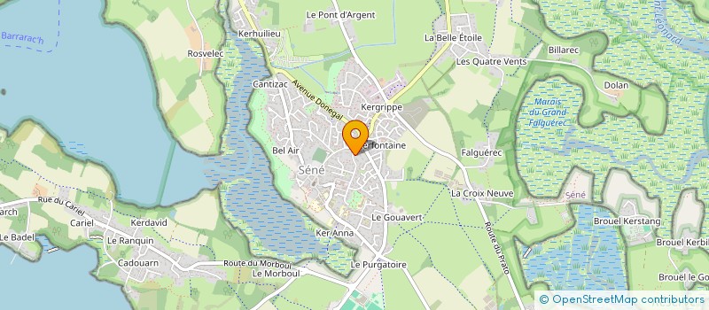 localisation de l'entreprise KERIZEL CHAPUT à SENE