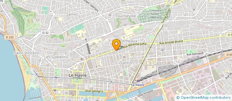 localisation de l'entreprise KERIZIT CONSULTING  LE HAVRE