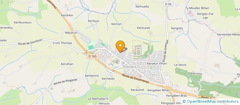 localisation de l'entreprise KERJAMAY  PLONEIS