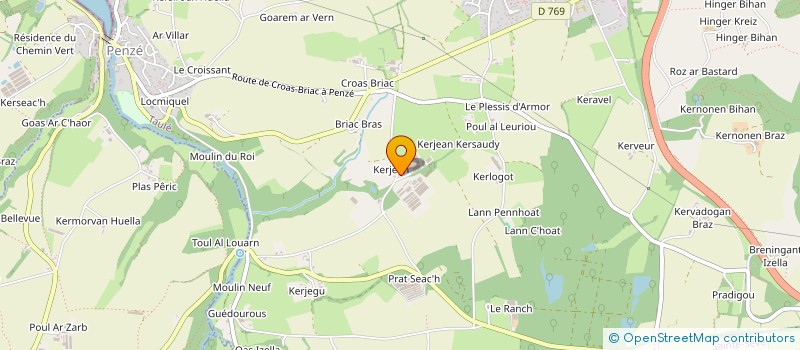 localisation de l'entreprise KERJEAN à TAULE