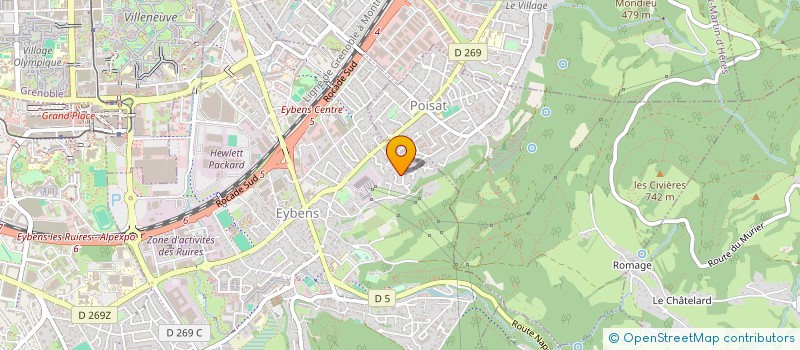 localisation de l'entreprise KERJICKY à EYBENS