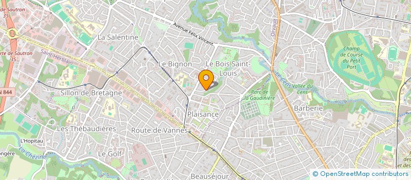 localisation de l'entreprise KERJOAN à ORVAULT