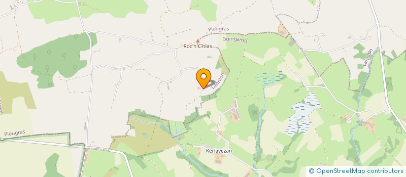 localisation de l'entreprise KERJOL'S  PLOUGRAS