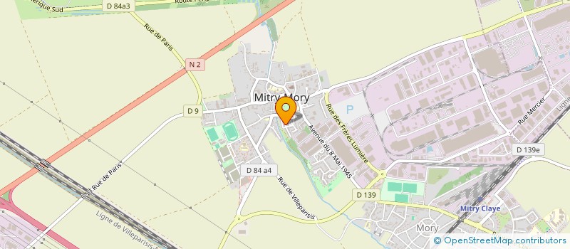 localisation de l'entreprise KERKAR DRIVE  MITRY-MORY