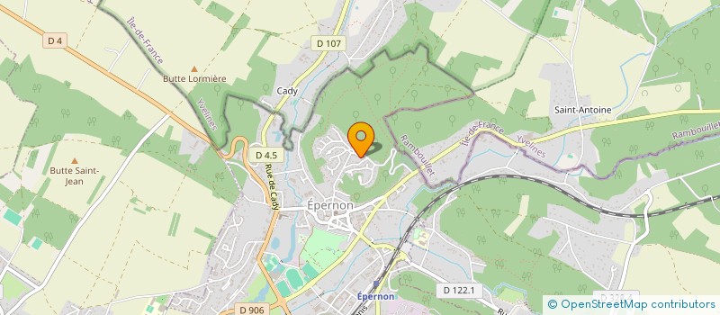 localisation de l'entreprise KERKENI BAT à EPERNON