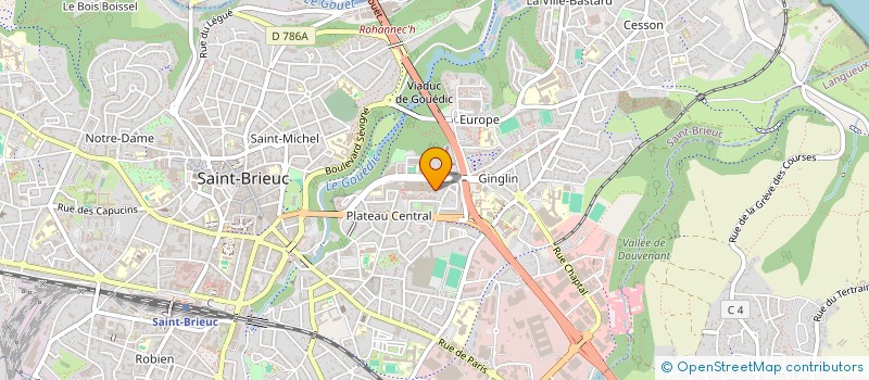 localisation de l'entreprise KERKHENA à SAINT-BRIEUC