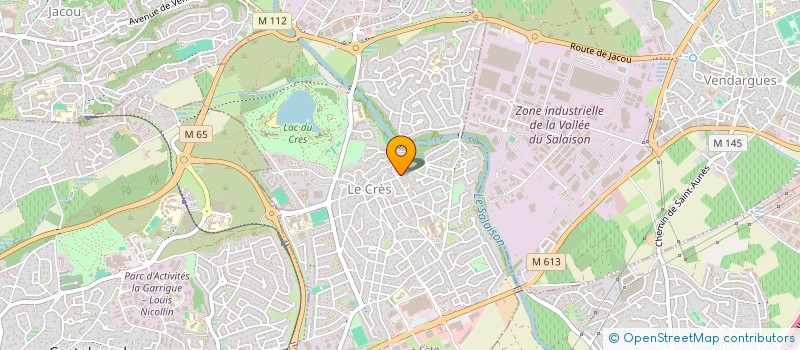 localisation de l'entreprise KERKOUB  LE CRES