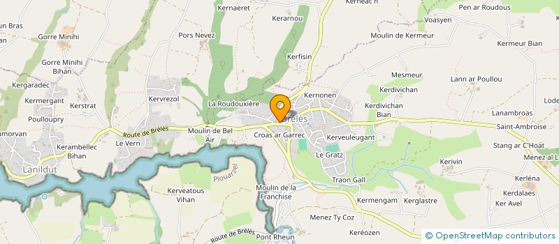 localisation de l'entreprise KERLA EVENEMENTS  BRELES