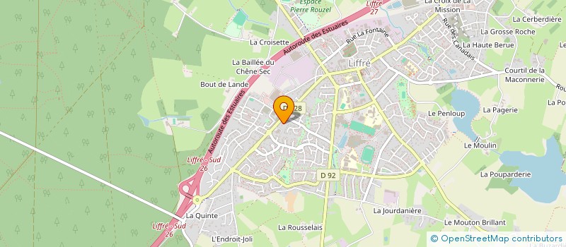 localisation de l'entreprise KERLADIS  SAINT-AUBIN-D'AUBIGNE