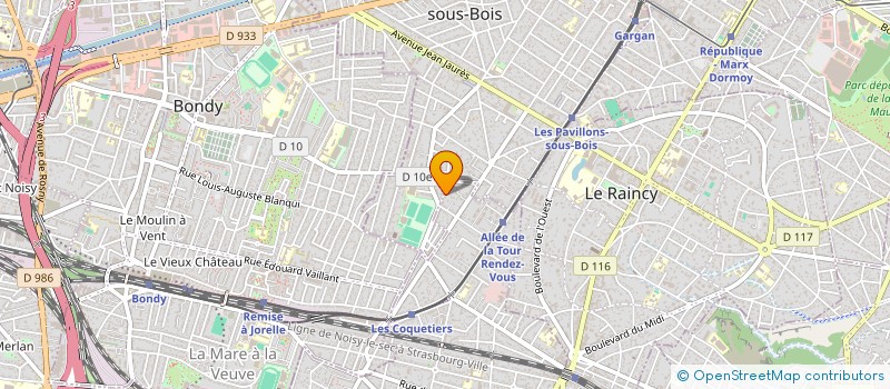 localisation de l'entreprise KERLAOUEN  VILLEMOMBLE