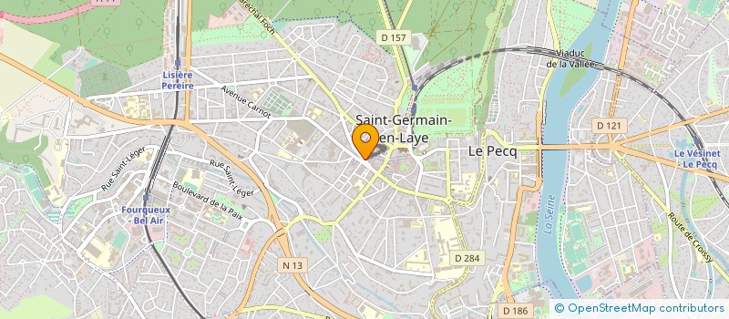 localisation de l'entreprise KERLAOUEN à SAINT-GERMAIN-EN-LAYE