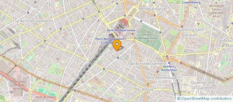 localisation de l'entreprise KERLAUBER  PARIS