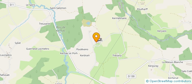 localisation de l'entreprise KERLAZ à GUERN