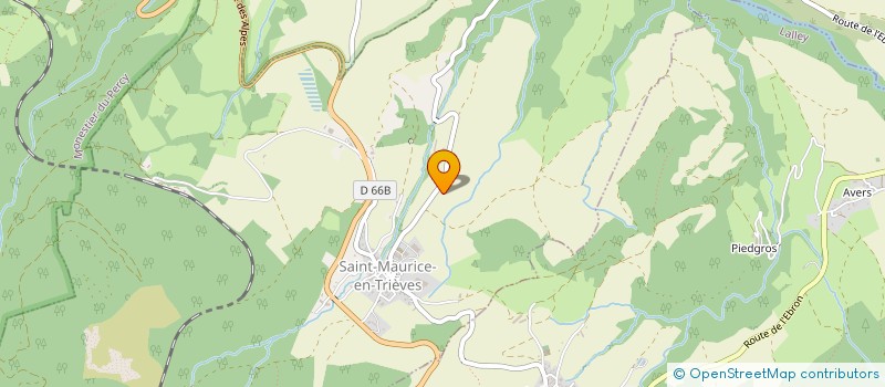 localisation de l'entreprise KERLEA  SAINT-MAURICE-EN-TRIEVES