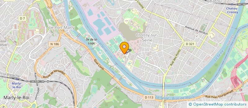 localisation de l'entreprise KERLEAU à CROISSY-SUR-SEINE