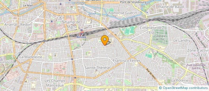 localisation de l'entreprise KERLEAU  RENNES