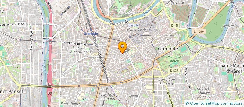 localisation de l'entreprise KERLEK  GRENOBLE