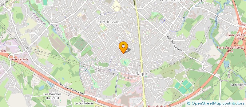 localisation de l'entreprise KERLEN à REZE