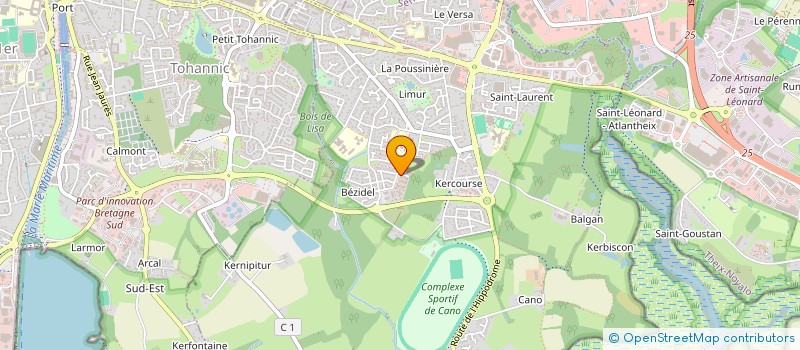 localisation de l'entreprise KERLENN GWENED - BREIZH RUGBY KOP  SENE