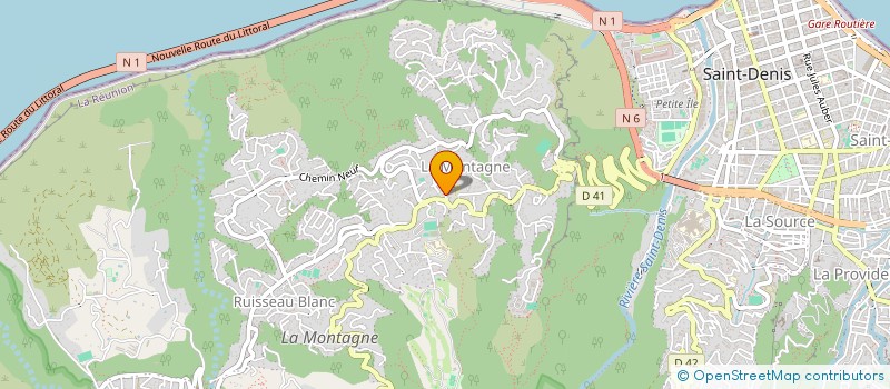 localisation de l'entreprise KERLERUN à SAINT-DENIS