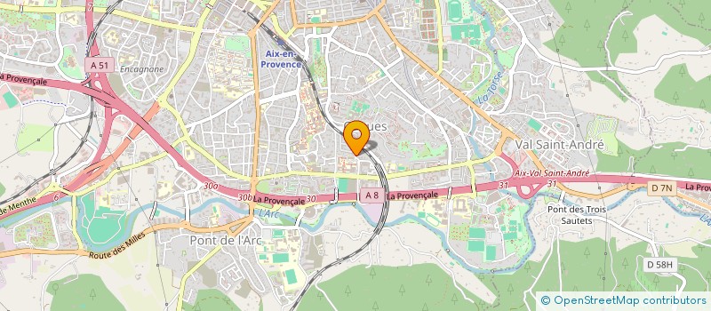 localisation de l'entreprise KERLEY à AIX-EN-PROVENCE