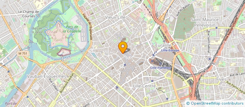 localisation de l'entreprise KERLINE à LILLE