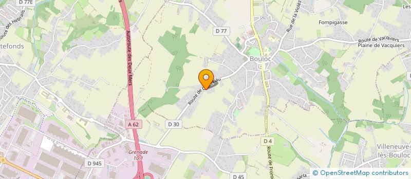 localisation de l'entreprise KERLINE à BOULOC