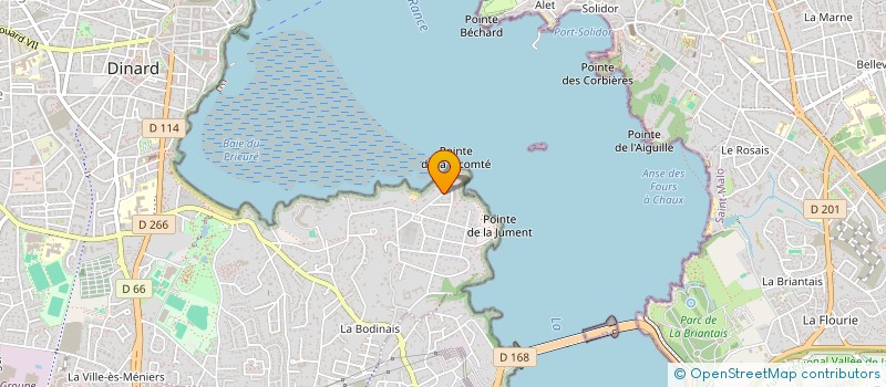 localisation de l'entreprise KERLIVEN DEVELOPPEMENT  DINARD