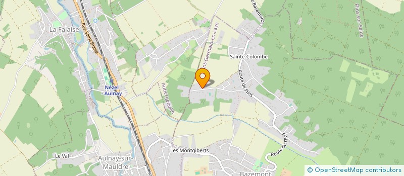 localisation de l'entreprise KERLOC  BAZEMONT