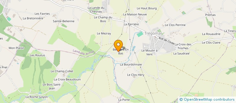 localisation de l'entreprise KERLOET à LAMBALLE-ARMOR