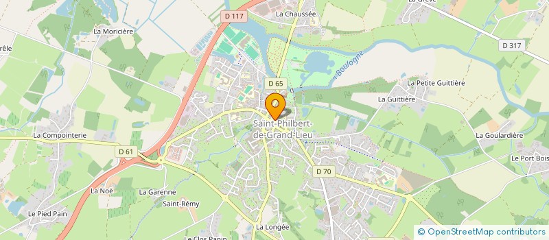 localisation de l'entreprise KERLOIS à SAINT-PHILBERT-DE-GRAND-LIEU