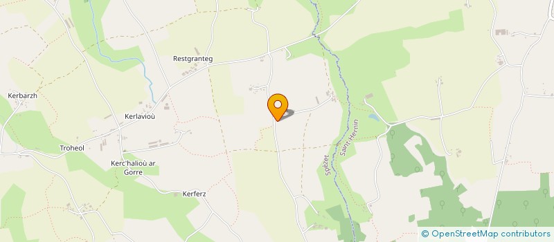 localisation de l'entreprise KERLOLU  SPEZET