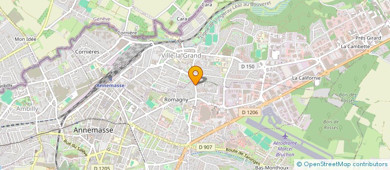 localisation de l'entreprise KERLOU à ANNEMASSE