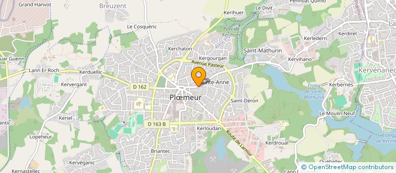 localisation de l'entreprise KERLOUANNE à PLOEMEUR