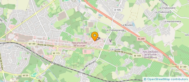 localisation de l'entreprise KERLUK  HAUTE-GOULAINE