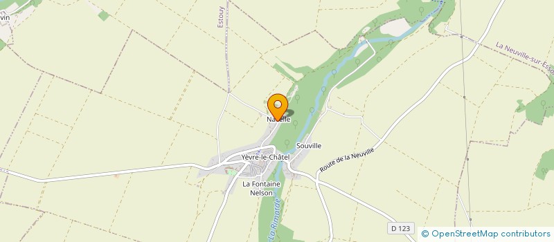 localisation de l'entreprise KERLUX à YEVRE-LA-VILLE